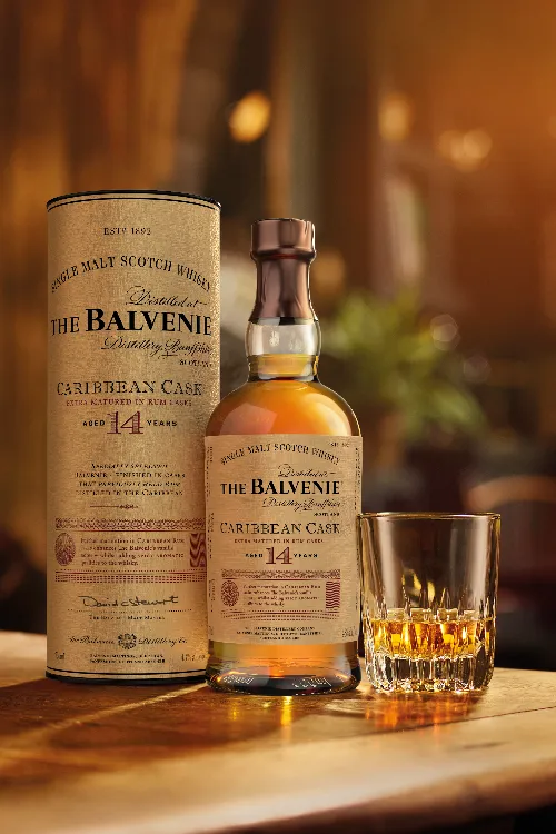 (レア品)THE BALVENIE ROASTED MALT 14年 The Balvenie 14 Year Old Caribbean Cask - 750 ML | Whiskey