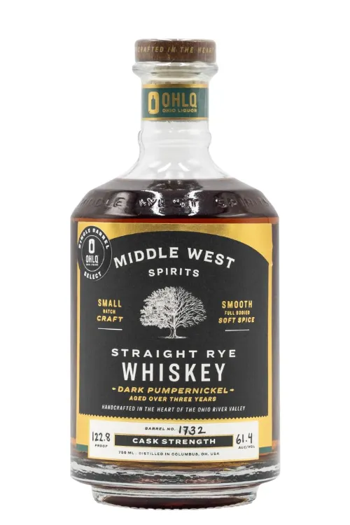 Middle West Spirits Pumpernickle Rye SNGL BRL