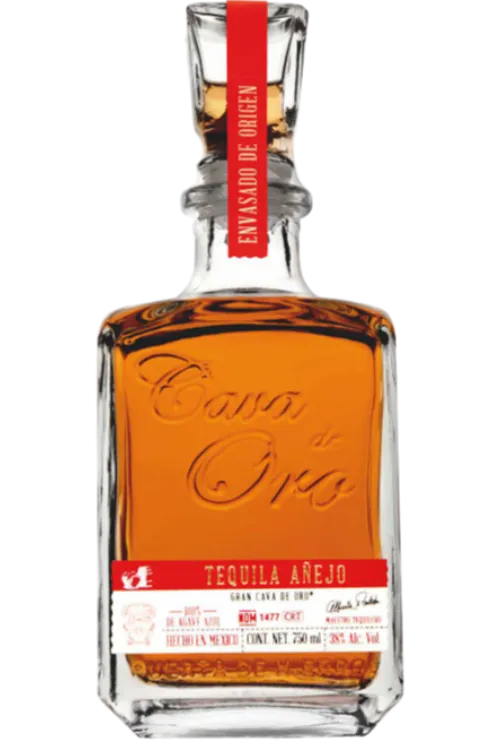 カヴァデオロ アネホ Cava de Oro Añejo 750ml Cava De Oro Anejo Tequila - 750 ML | Tequila