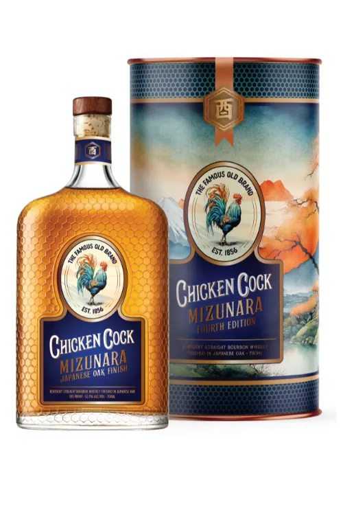 Chicken Cock Japanese Mizunara Oak Bourbon