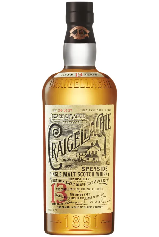 Craigellachie 13 Year Old Single Malt Scotch Whisk
