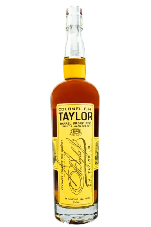 COLONEL E.H. TAYLOR STRAIGHT RYE BARREL PROOF