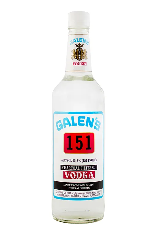 Galen's 151 Proof Vodka