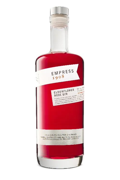 Empress 1908 Elderflower Rose Gin