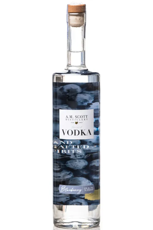 A.m. Scott Distillery Blueberry Vodka