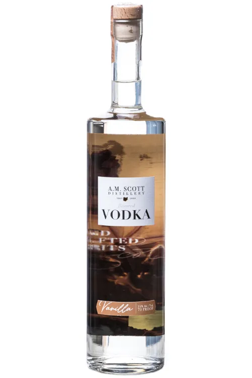 A.m. Scott Distillery Vanilla Vodka