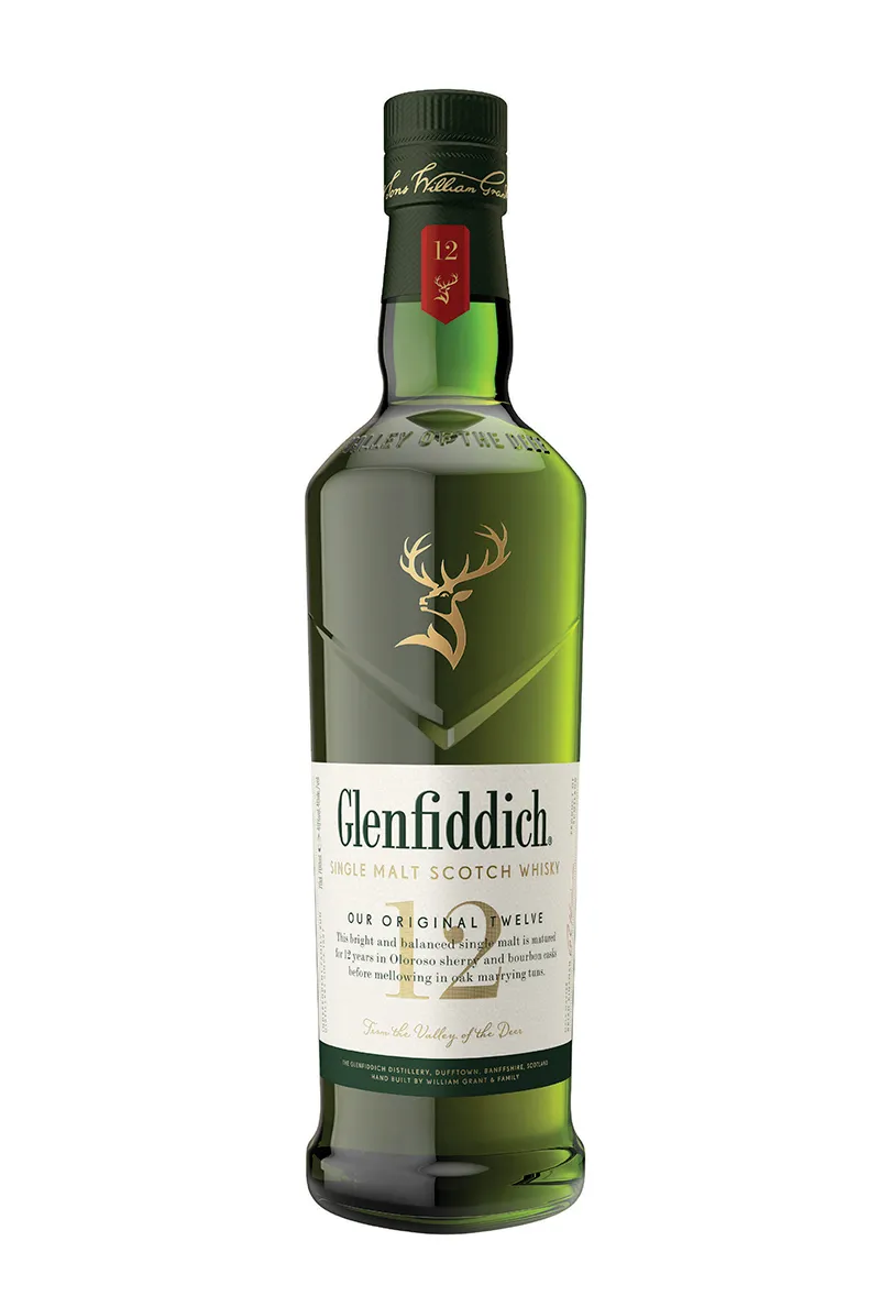 Glenfiddich 12 yo Single Malt Scotch - 750 ML | Whiskey