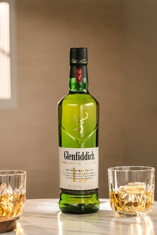 Glenfiddich 12 yo Single Malt Scotch - 750 ML | Whiskey