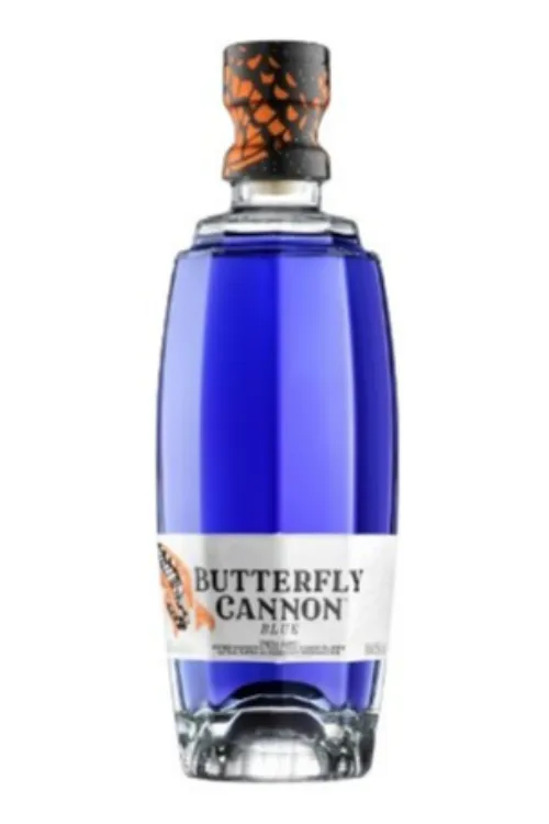 The Butterfly Cannon Blue Flavored Tequila