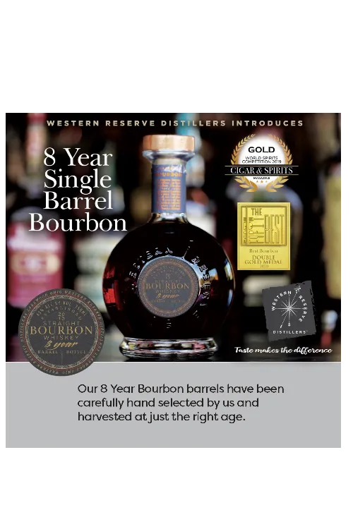 Western Reserve 8 Year Bourbon - 750 ML | Whiskey