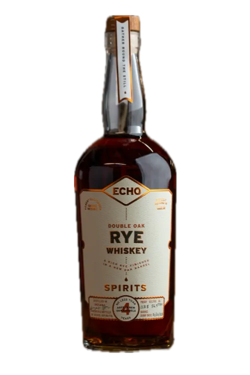 Echo Spirits Double Oaked Rye Whiskey