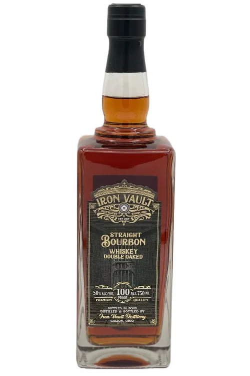 Iron Vault Double Oaked Bottled In Bond Bourbon