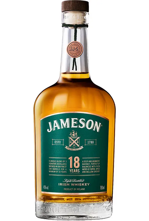 Jameson Irish Whiskey 18 Year Old
