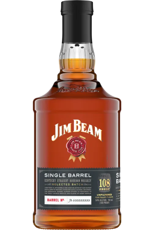 Jim Beam Single Barrel Bourbon Whiskey - 750 ML | Whiskey