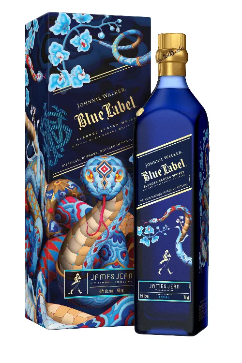 Johnnie Walker Blue Lny Year of the Snake - 750 ML | Whiskey