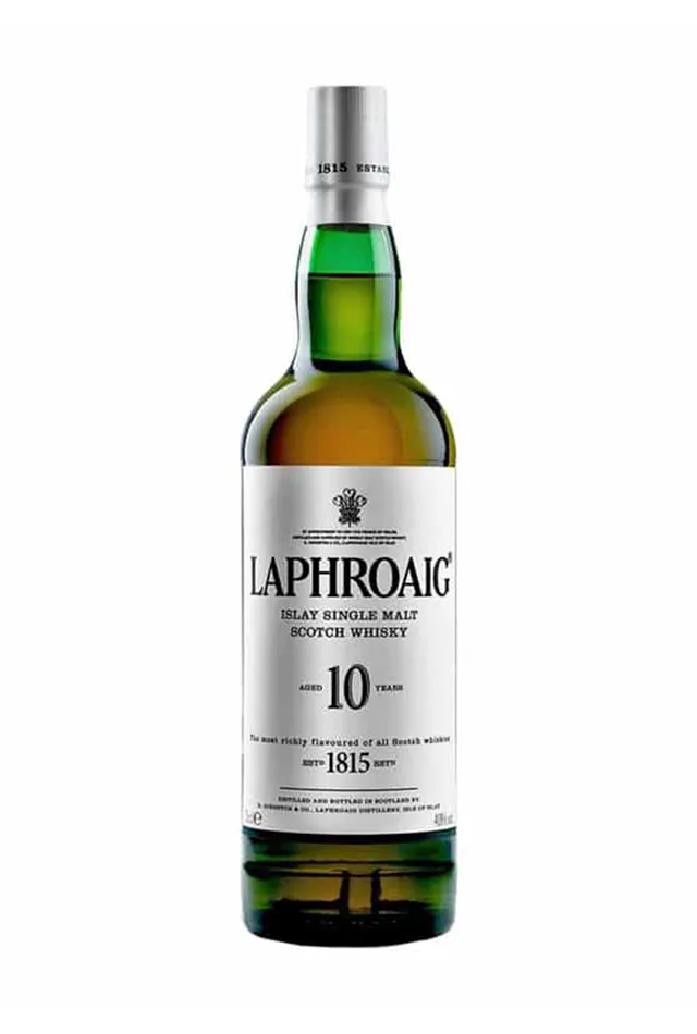 Laphroaig 10 Year Old Single Malt Islay Scotch Whi - 750 ML | Whiskey