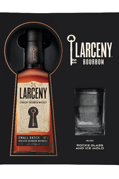Larceny VAP W/ Rocks Glass and Ice Mold