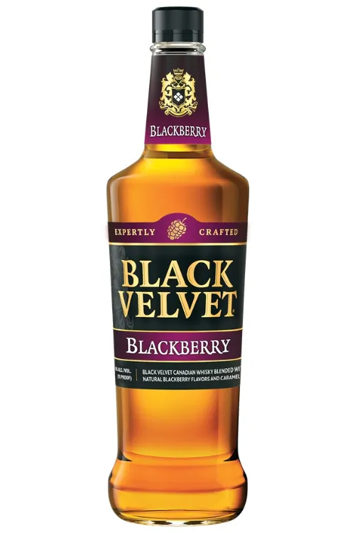 BLACK VELVET BLACKBERRY CANADIAN WHISKEY