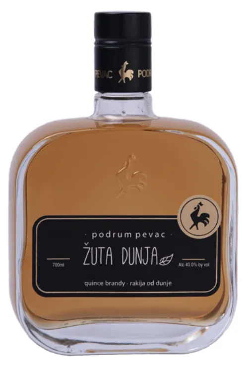 Podrum Pevac Zuta Dunja Quince Brandy