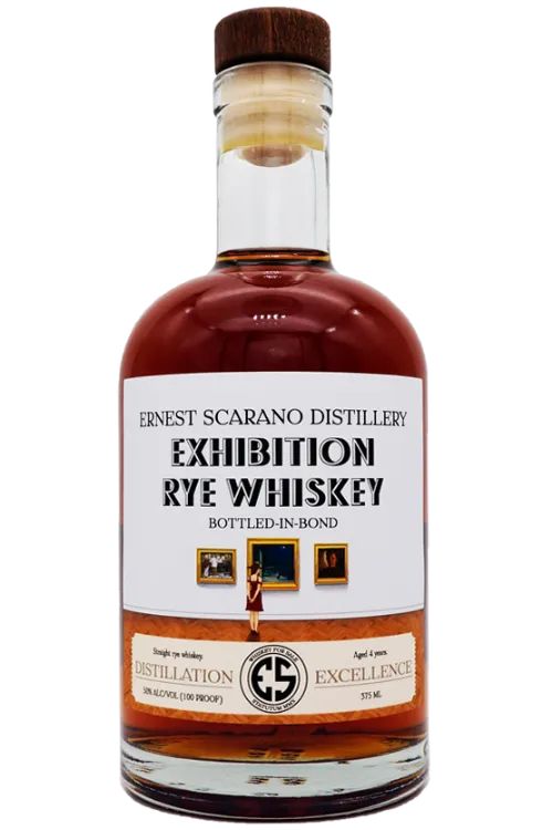 Ernest Scarano Distillery Exhibition Rye Whiskey