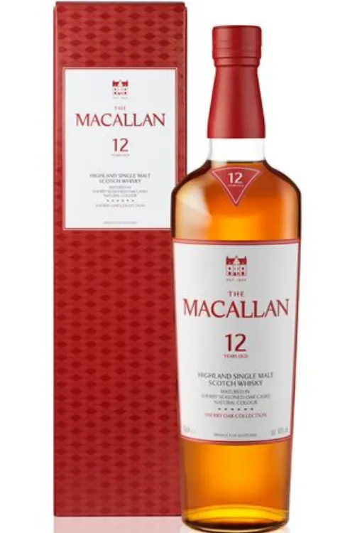 Macallan 12 Year Old Sherry Oak - 750 ML | Whiskey