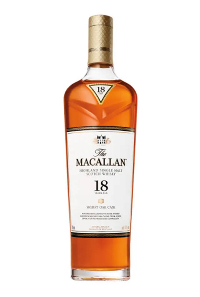 Macallan 18 Year Old Sherry Oak
