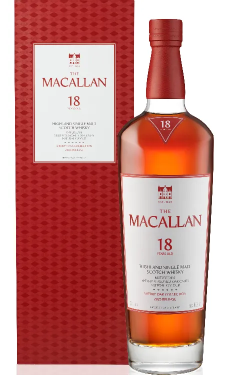 Macallan 18 Year Old Sherry Oak - 750 ML | Whiskey