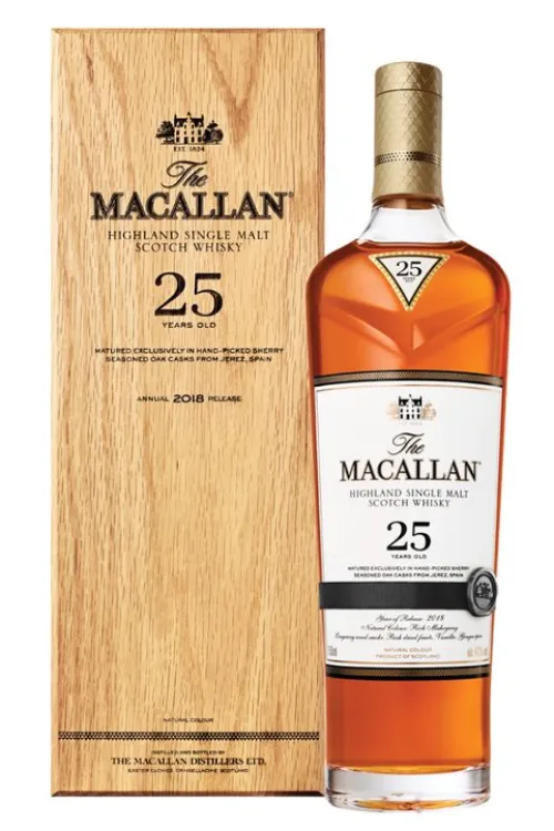 Macallan 25 Year Old Sherry Oak - 750 ML | Whiskey