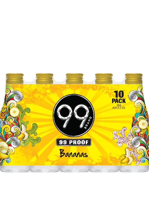 99 Bananas Flavored Liqueur - 750 ML | Cordial