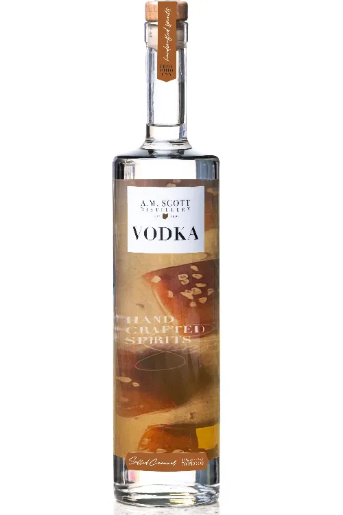 A.m. Scott Distillery Salted Caramel Vodka
