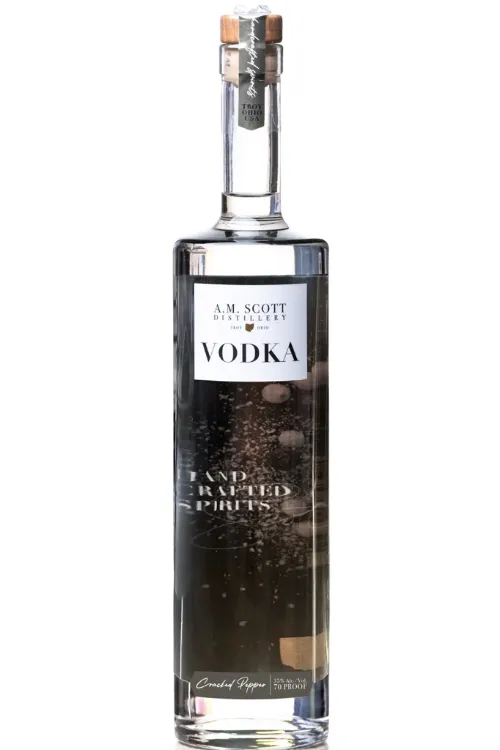 A.m. Scott Distillery Cracked Pepper Vodka