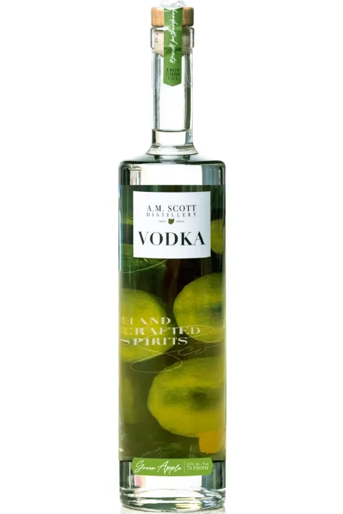 A.m. Scott Distillery Green Apple Vodka