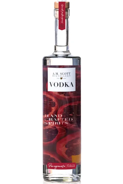 A.m. Scott Distillery Pomegranate Vodka