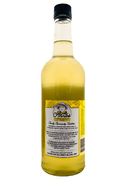 Leather & Oak Anna's Handmade Limoncello - 750 ML | Cordial