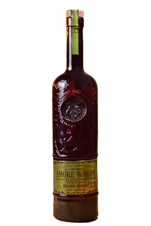 Smoke Wagon Uncut Unfiltered Bourbon Whiskey
