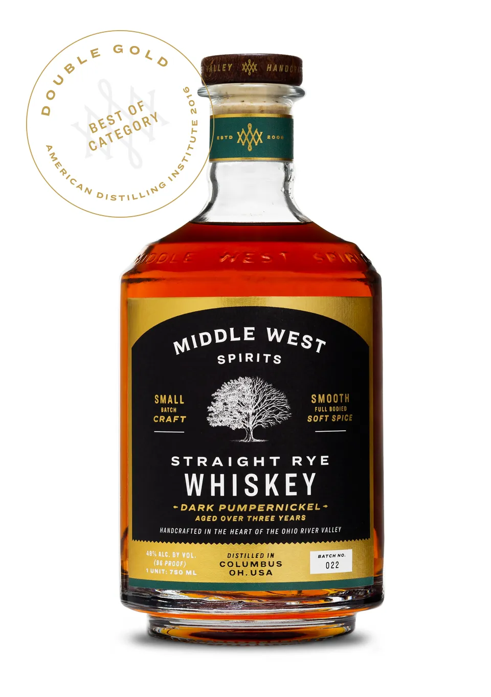 Middle West Spirits Straight Rye Whiskey