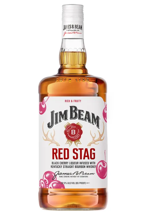 Jim Beam Red Stag Black Cherry - 750 ML | Whiskey