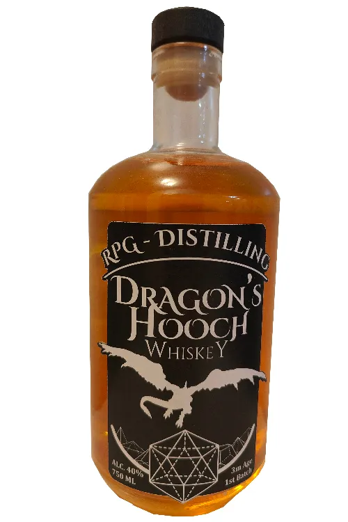 RPG DISTILLING DRAGON'S HOOCH - WHISKEY