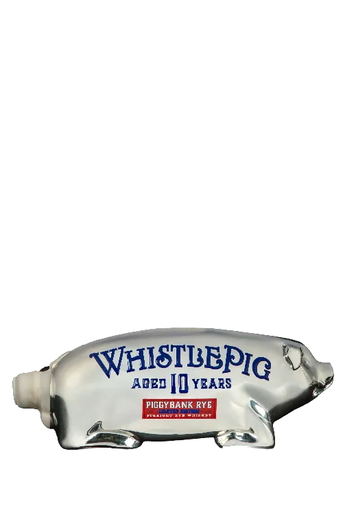 WHISTLEPIG PIGGYBANK DECANTER RWB