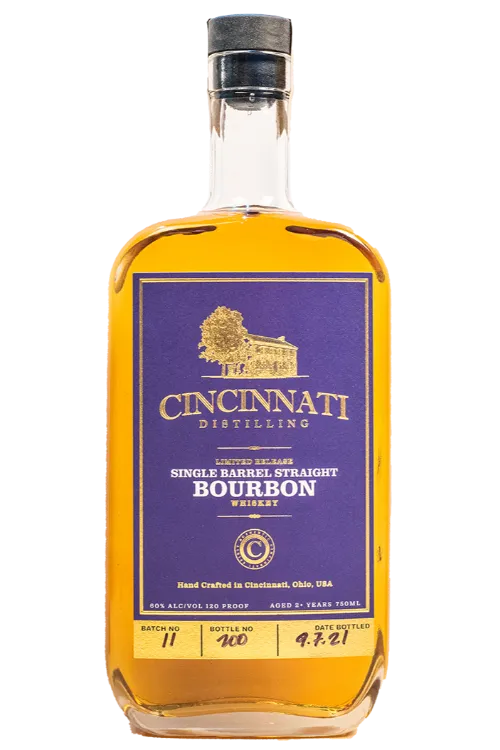 Cincinnati Distilling Single Barrel Bourbon