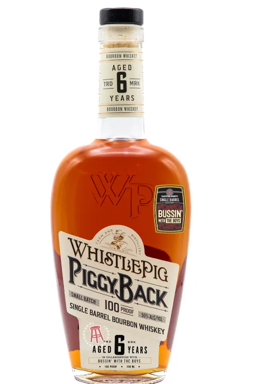 Whistlepig Piggyback 6yr Series Barstool Bussin