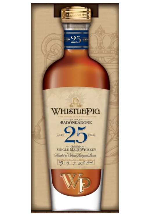 Whistlepig BadÖnkÅdonk 25 Year Old - 750 ML | Whiskey