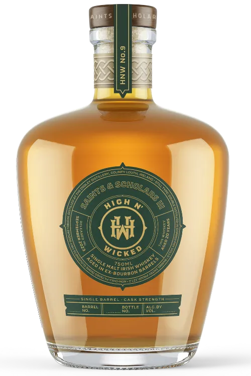 High & Wicked Saints & Scholar 20yr Irish Whiskey