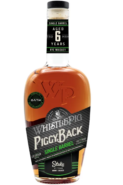 WHISTLEPIG PIGGYBACK RYE F1 STAKE TEAM EDITION
