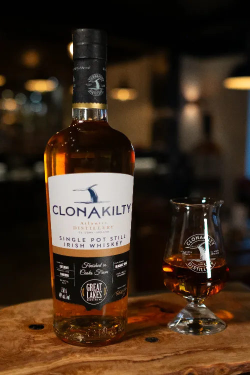 CLONAKILTY GREAT LAKES SINGLE POT STILL WHISKEY - 750 ML | Whiskey